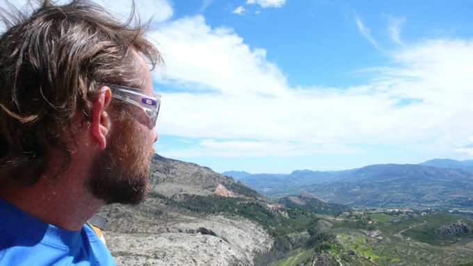 View towards the Alcoy plateau